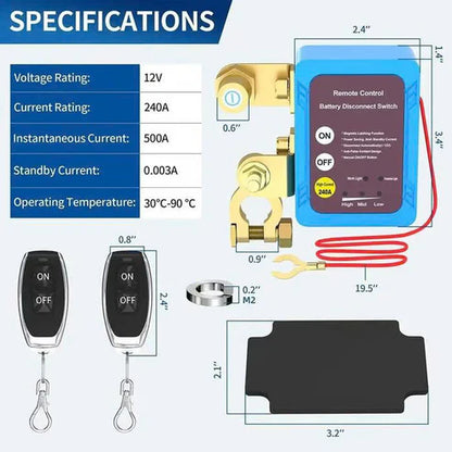 🔥Black Friday Special 49% Off-🔒⚡Remote control of car devices for anti-theft safety